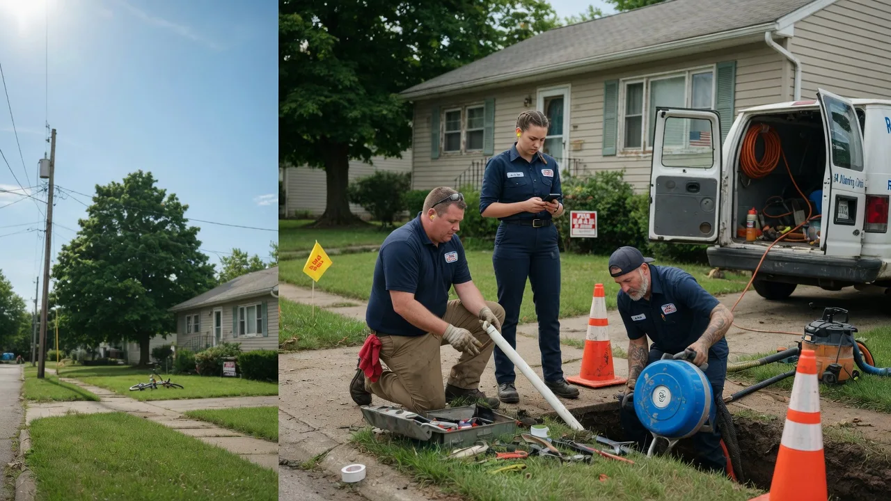 Sewer Line Repair in Rome, IL near me
